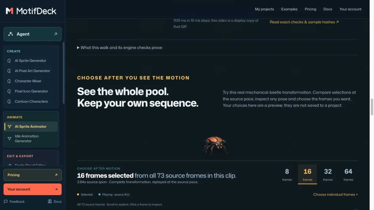 MotifDeck Screenshot