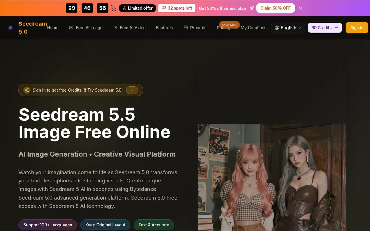 Seedream 5.0 Screenshot