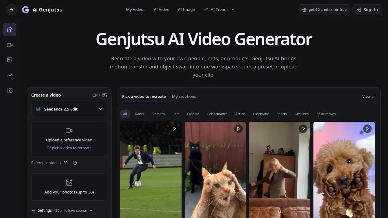 Genjutsu AI Screenshot