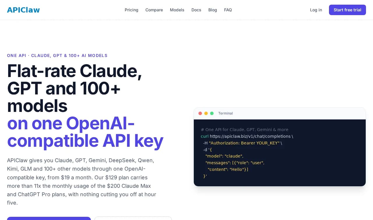 APIClaw Screenshot