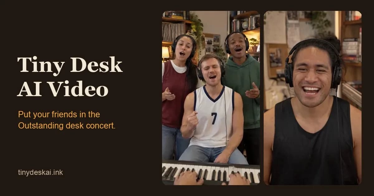 Tiny Desk AI Screenshot