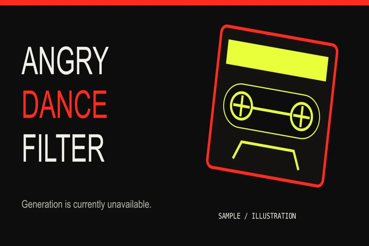 Angry Dance Filter Screenshot